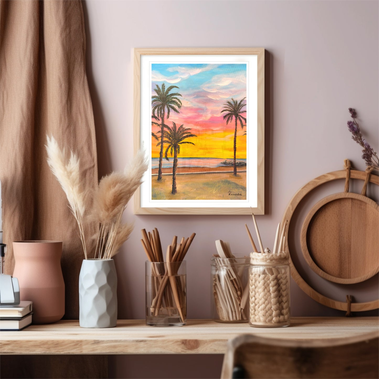 Druck: Valencia Patacona - El Palmeral