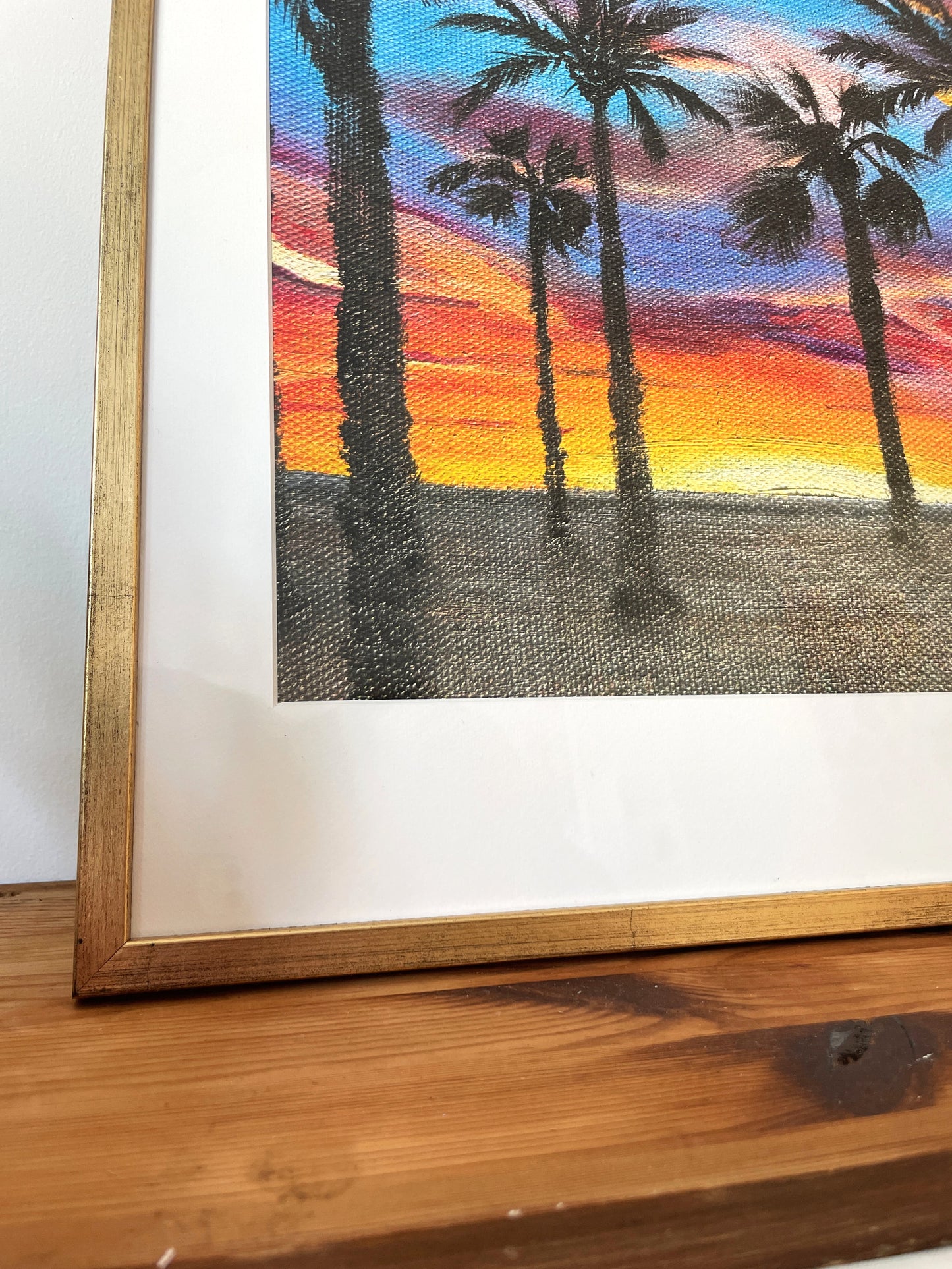 Druck: Valencia Patacona Sonnenaufgang