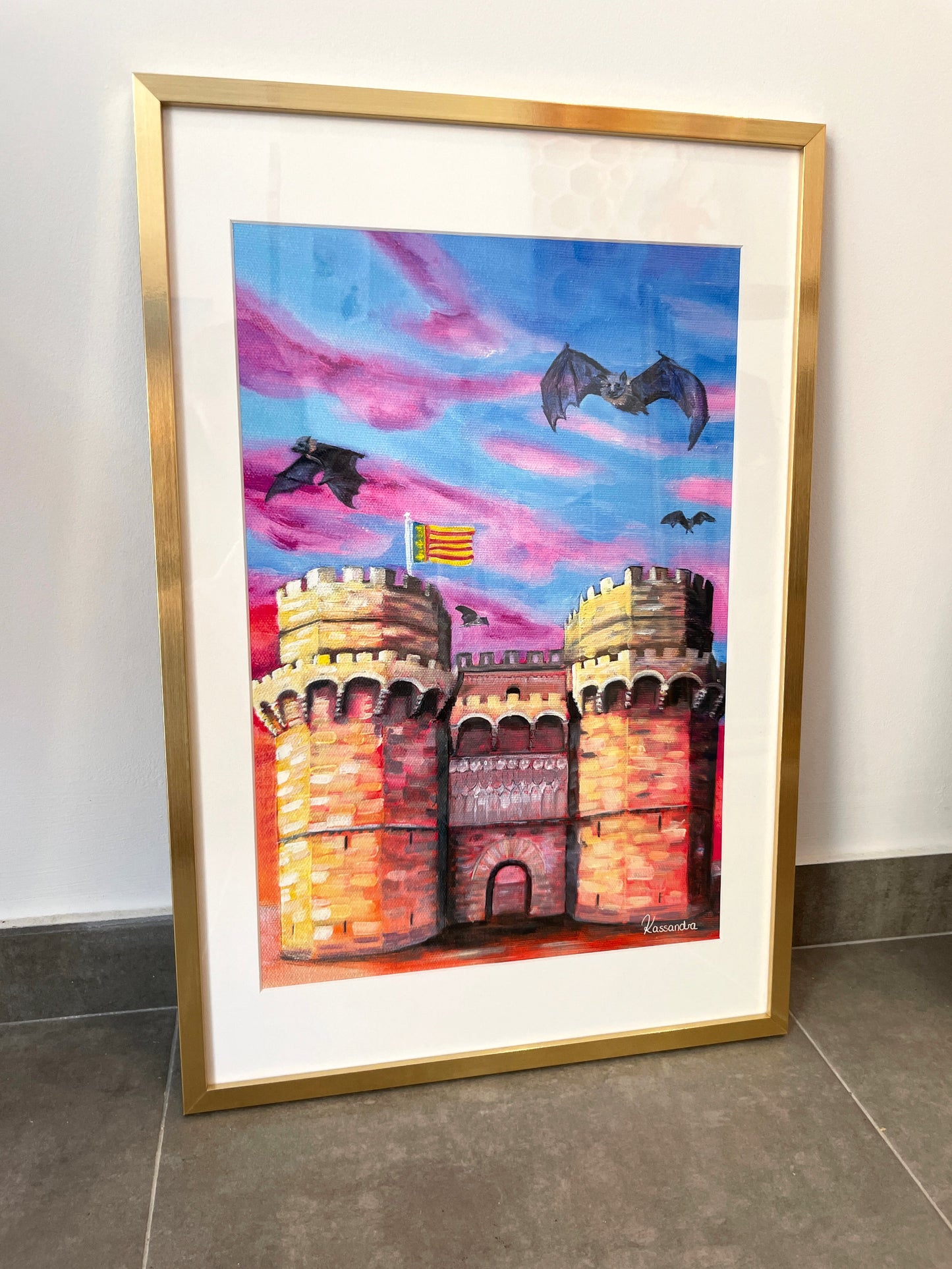 Druck: Valencia Serrano Towers