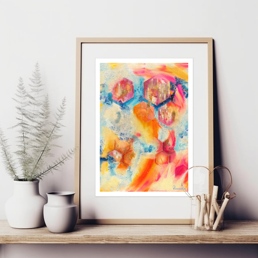 Bee vibrant | Print on Paper DIN A5-A3