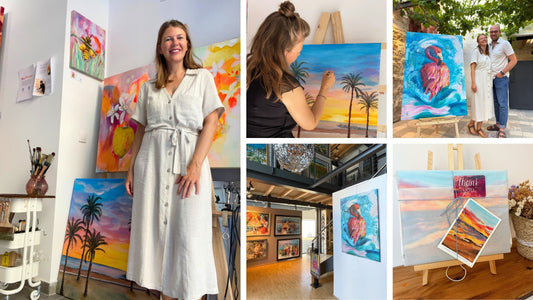 Between exhibitions, visiting home, and new formats—my summer highlights