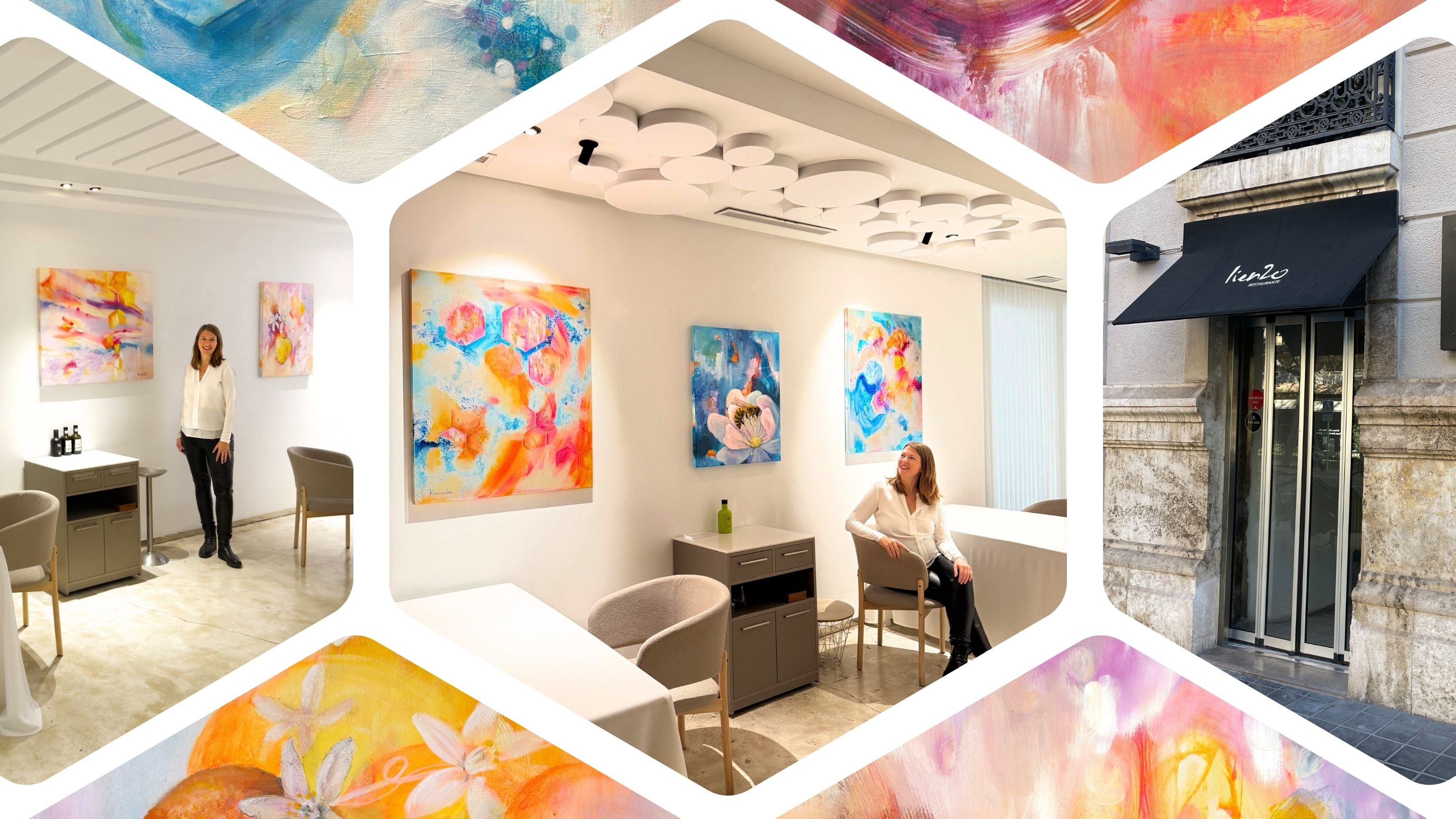 Bee Vibrant at Lienzo – When Art Meets Haute Cuisine – Kassandras Art