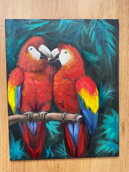 Parrots - Colourful Love | Original