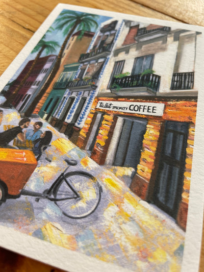 Print: Valencia Cabanyal Tallat Coffee