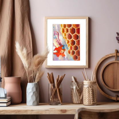 Honey Paradise | Print on Paper DINA4-A3