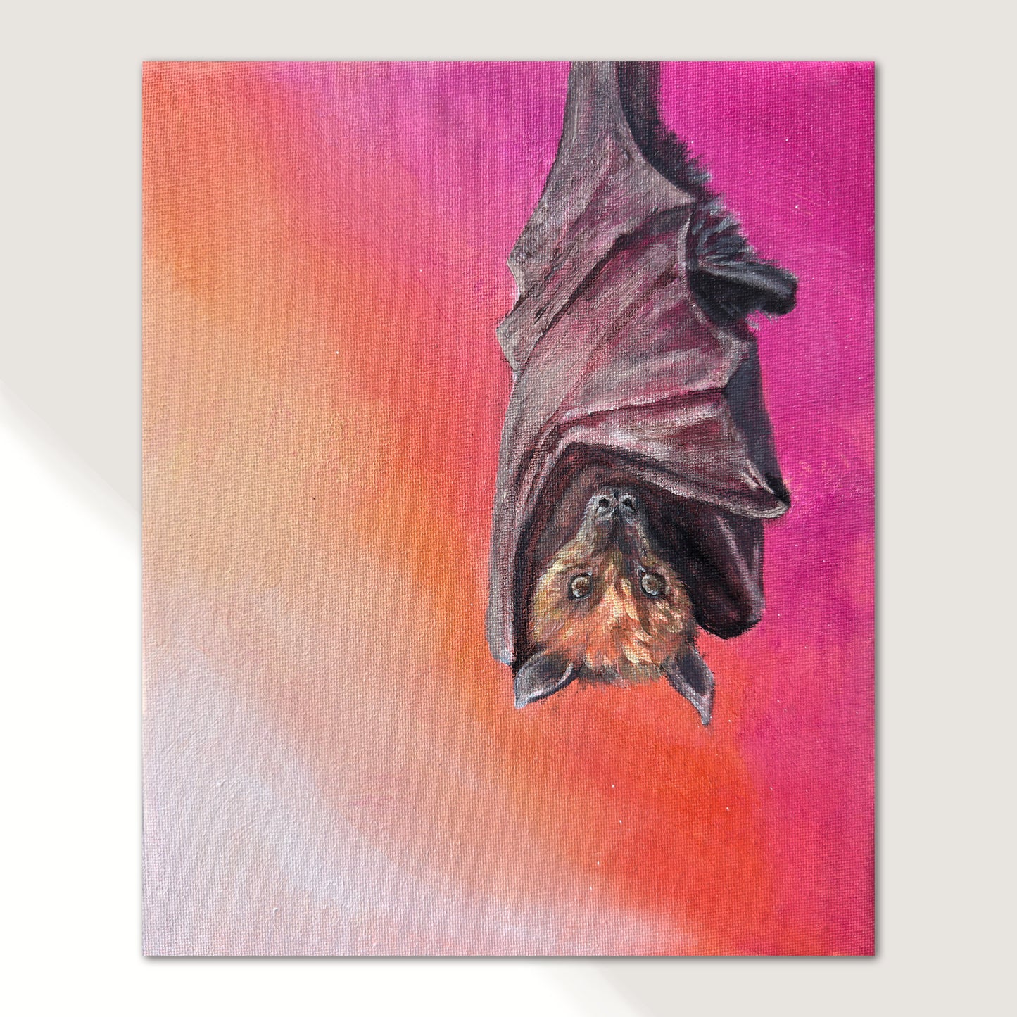 Chilling bat at twilight | Original