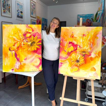 Danza del Sol - Díptico | Original