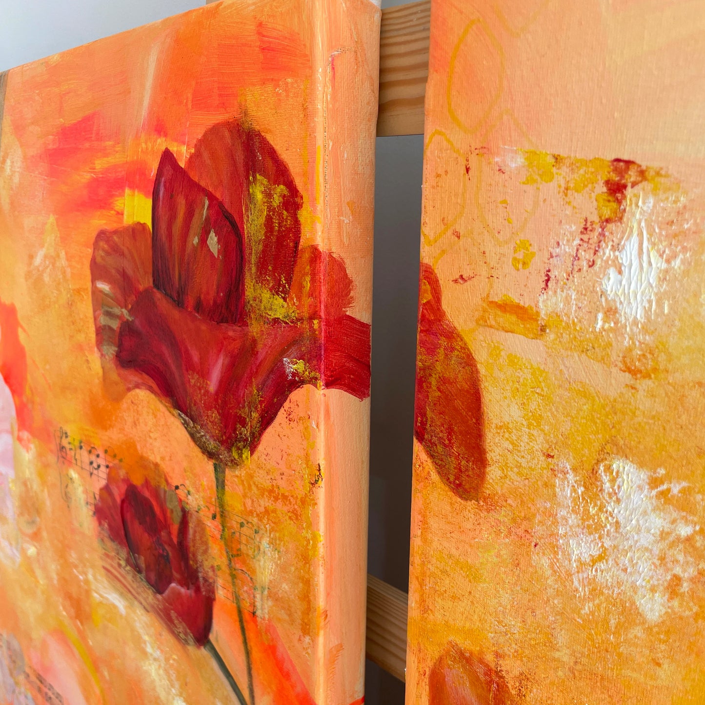 Summer Symphony - Diptych | Original