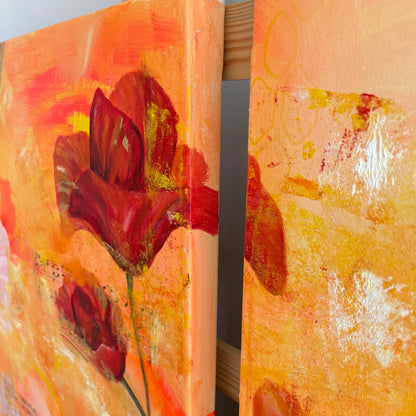 Summer Symphony - Diptych | Original