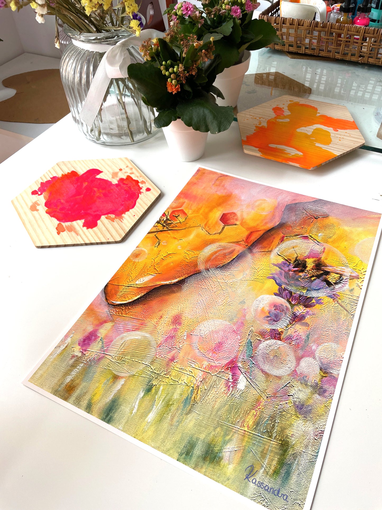 Druck: Schöne Zerbrechlichkeit