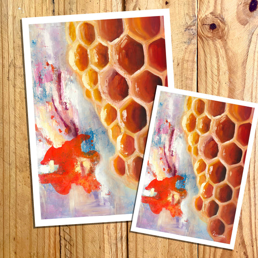 Honey Paradise | Print on Paper DINA4-A3