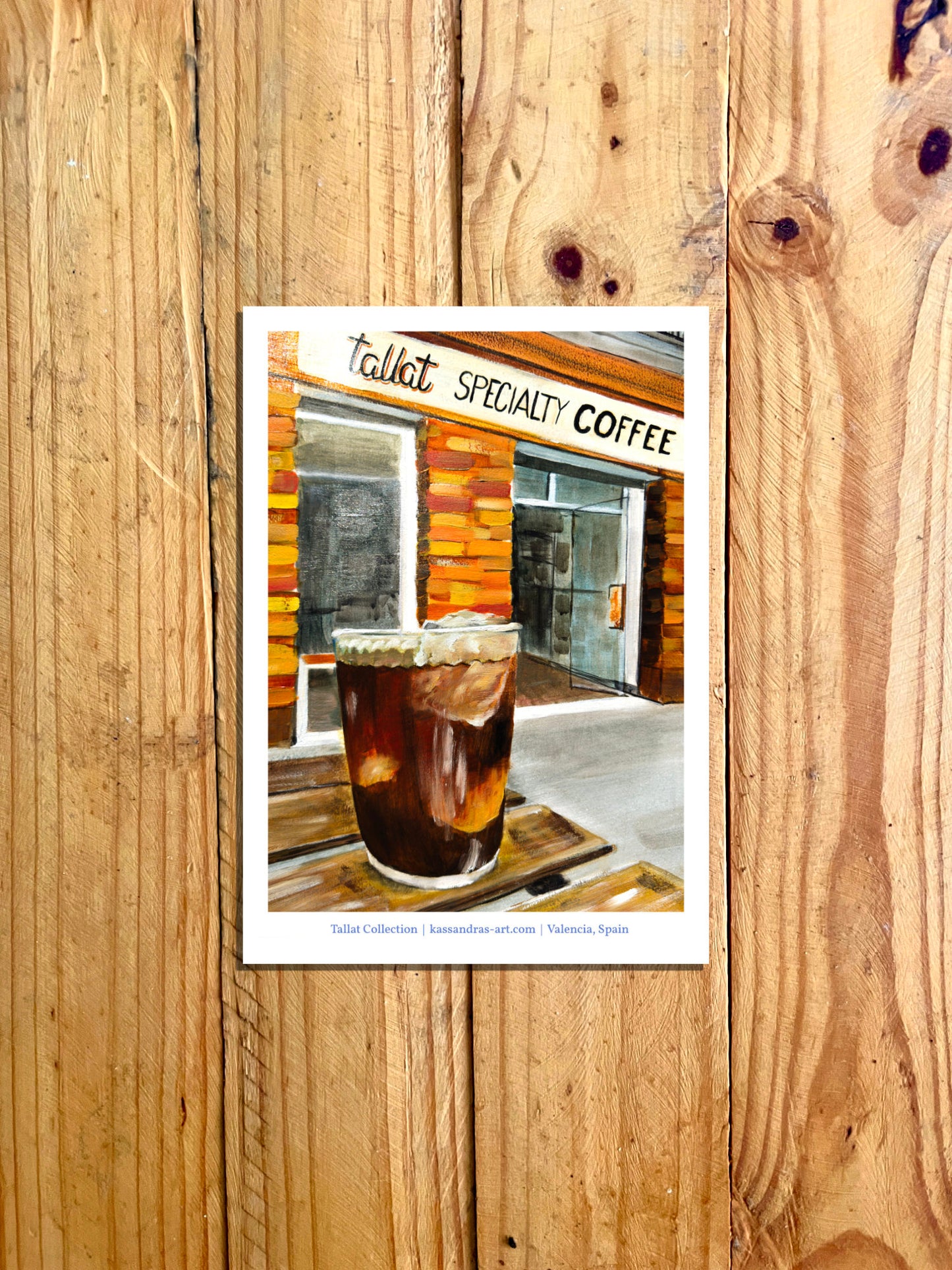 Print: A Cold Brew at Tallat